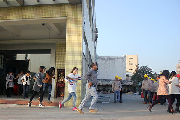 明邦化工消防演練