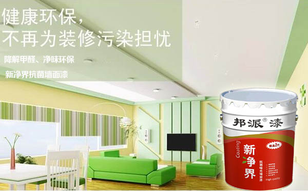 新凈界抗菌啞光墻面漆
