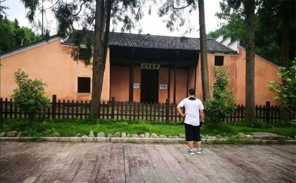 毛主席的故居八角樓其中一角 毛主席的故居八角樓其中一角